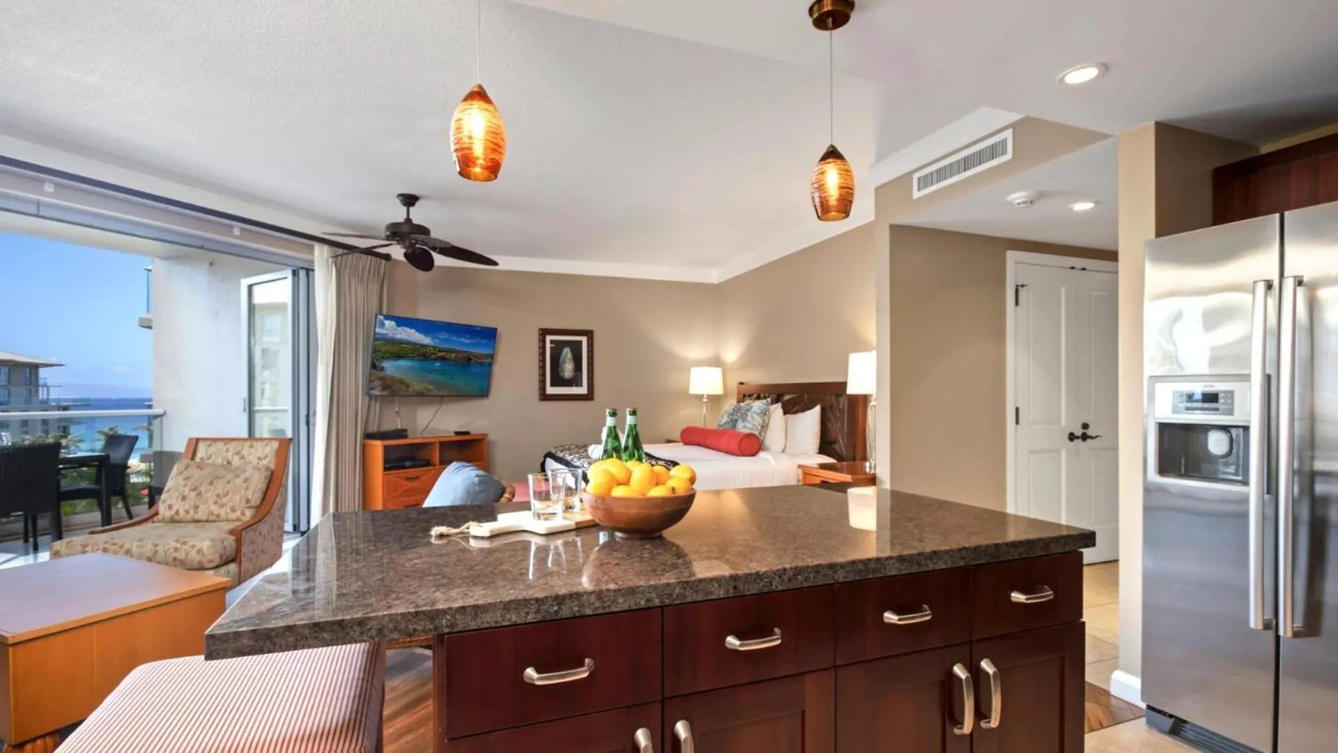 Kbm Resorts Free Car Honua Kai Hokulani Ocean View 2Bedroom Condo Hkh-537 Remodeled King Ocean View Studio Kaanapali 0*,